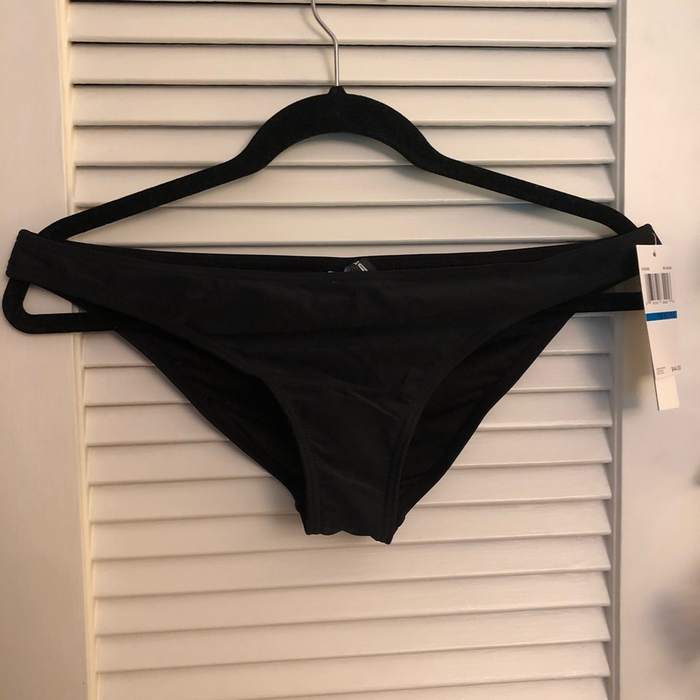 NWT Black bikini bottoms